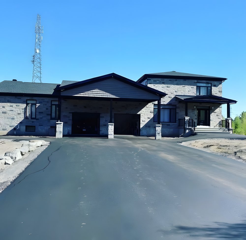 Commercial paving process